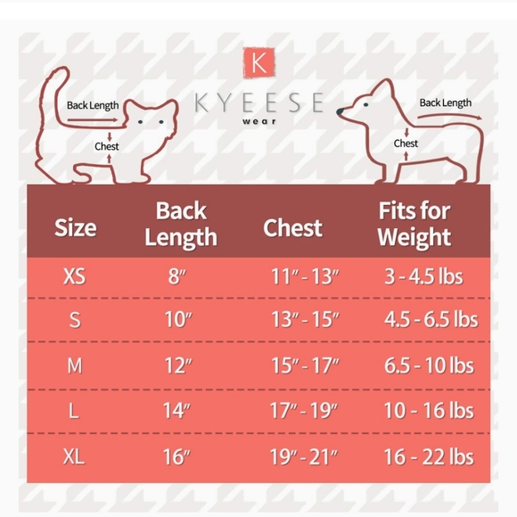 Kyeese Premium Dog sweater dress size XL (MEDIUM BREEDS) - Picture 4 of 4